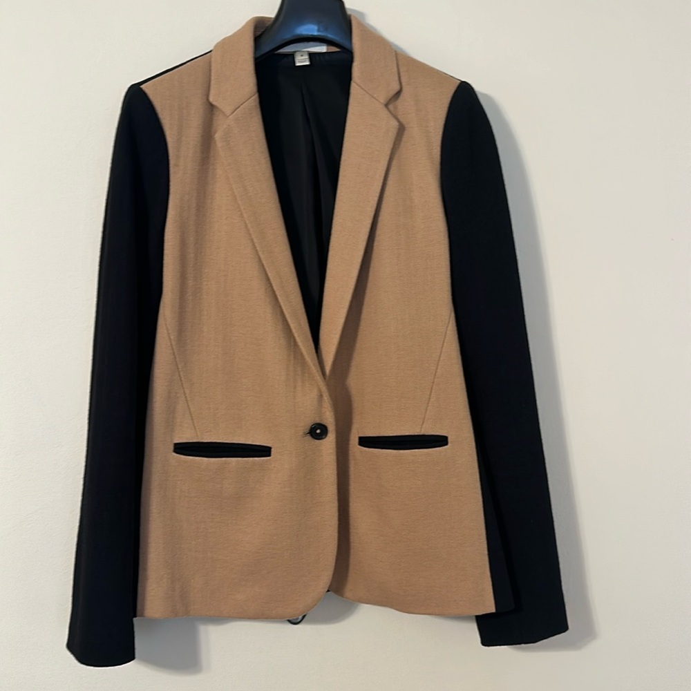 J. Crew Wool Color block Blazer